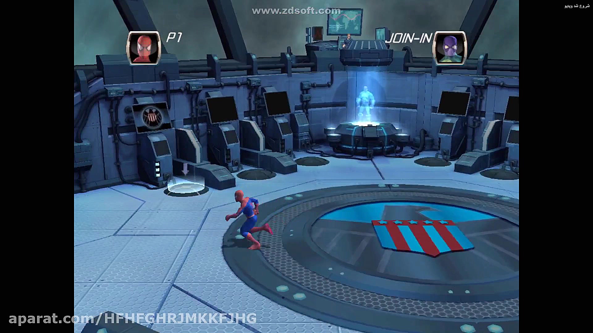 بازی مرد عنکبوتی دوست یا دشمن...