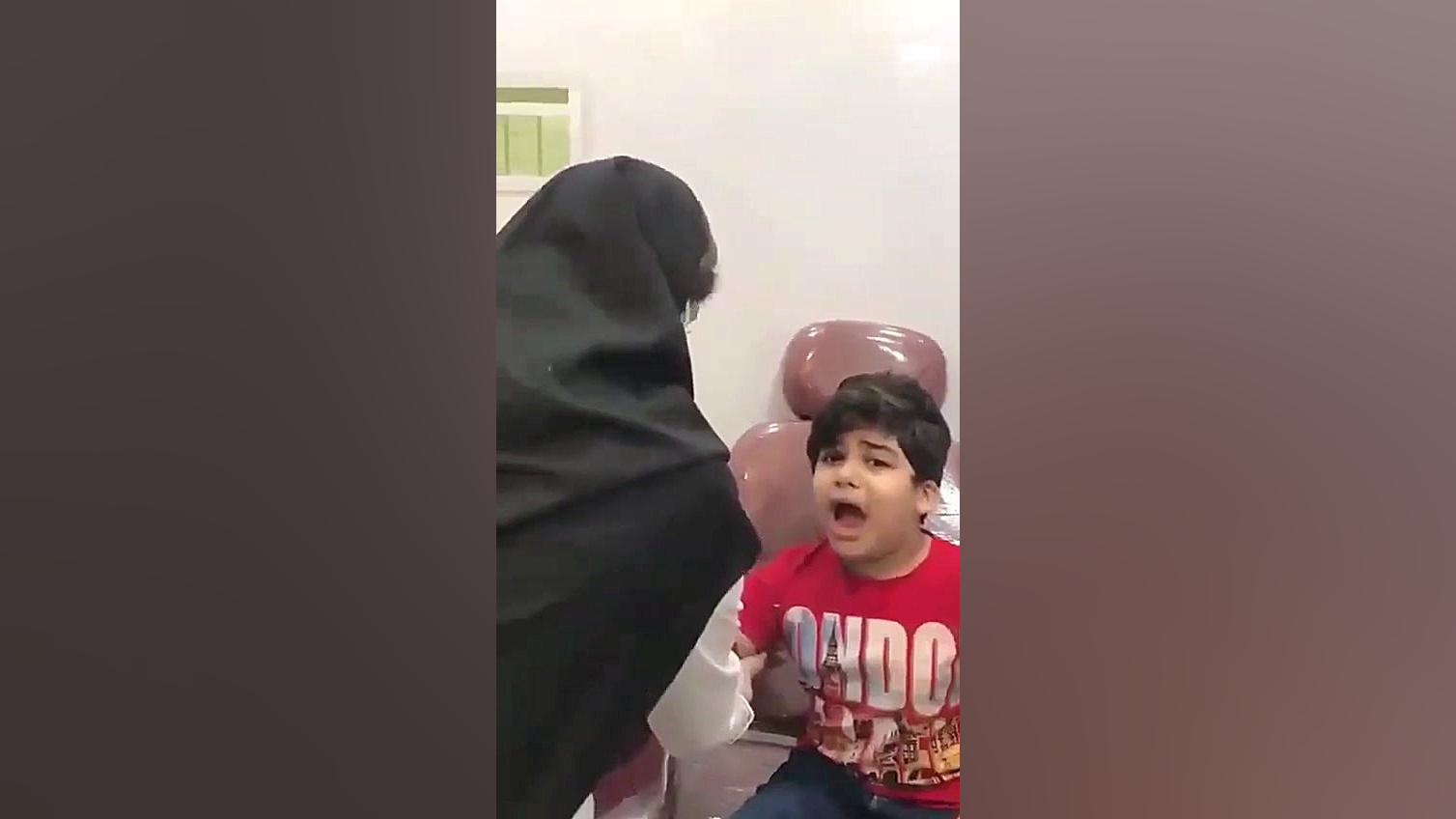 امپول زدن بچه تهرانی سوسول