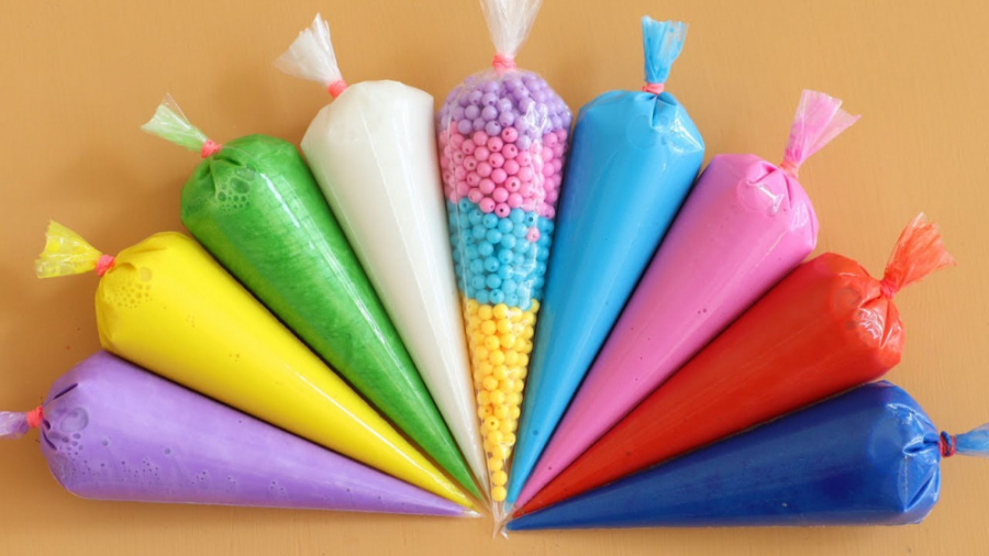 ساخت اسلایم   مخلوط اسلایم