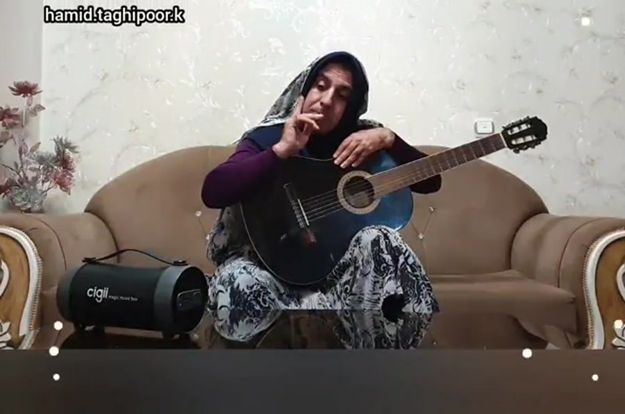 گیتار زدن حمید تقی پور طنز دنب...