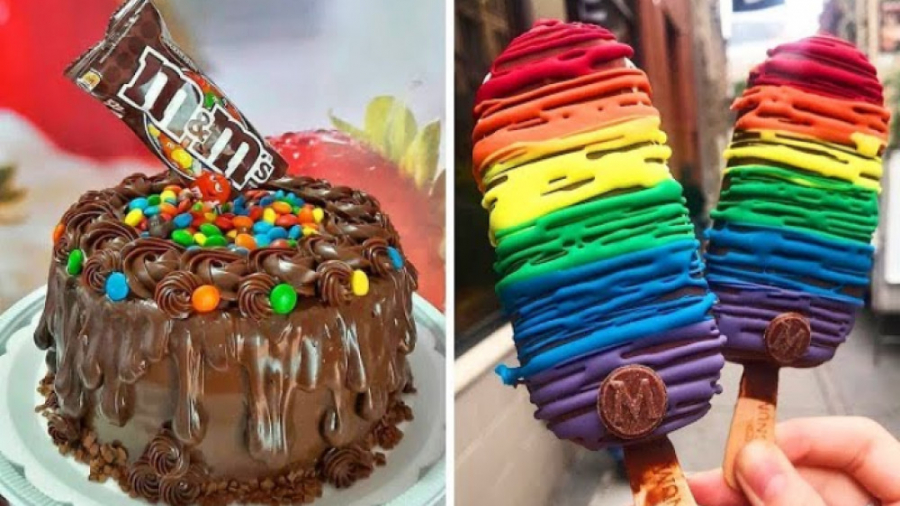 آموزش تزیین کیک شکلاتی | تزیین...