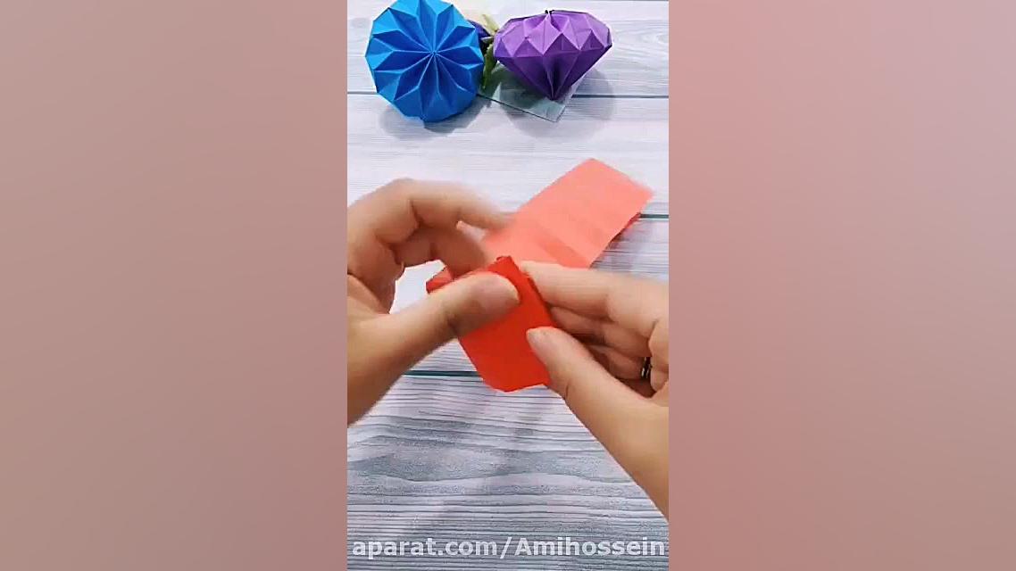 کاردستی با کاغذ رنگی