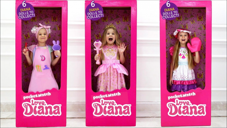 برنامه کودک  دیانا عروسک می‌شو...