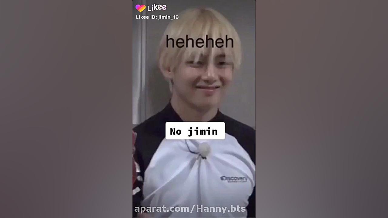 بابا تهیونگ! فقط واکنش اخر جیم...