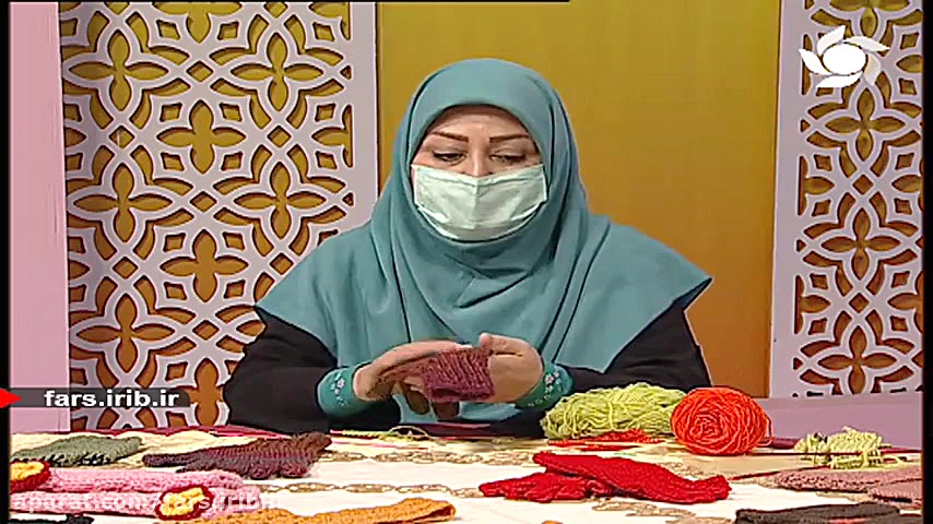 آموزش بافت &quot; دستکش 5 انگش...