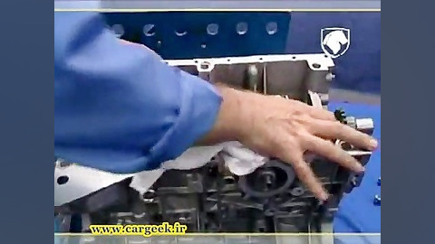 فیلم آموزشی مونتاژ موتور XU7 (...