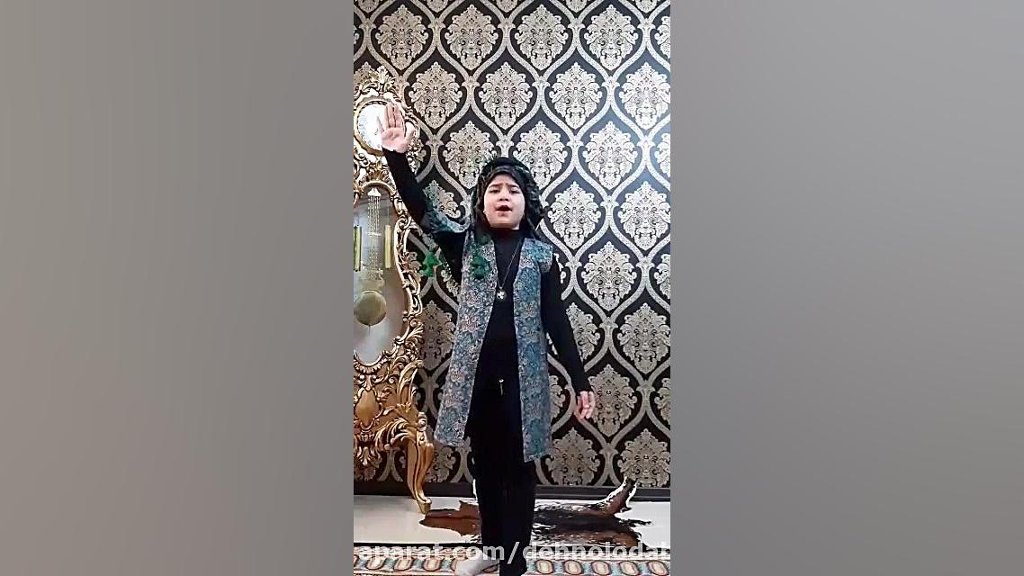 دکلمه خوانی اسرا فاضلی دانش آم...