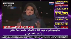 گریه های بی امان گزارشگر سی ان...