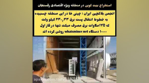 ویدیویی از محل استخراج بیتکوین...