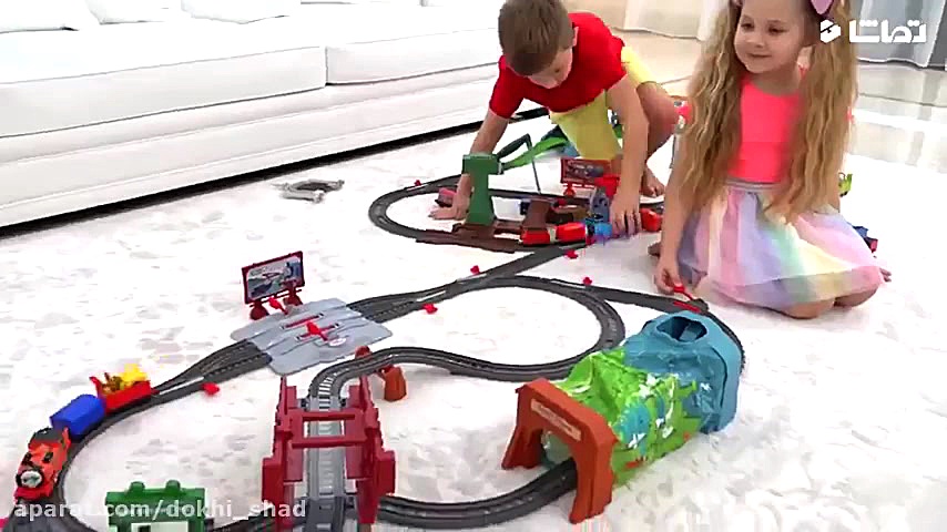 دیانا و روما  دیانا شو  بازی ب...