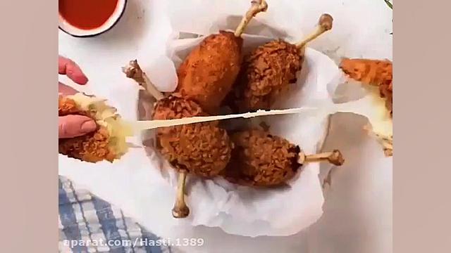 آموزش مرغ سوخاری  آشپزی بانوان