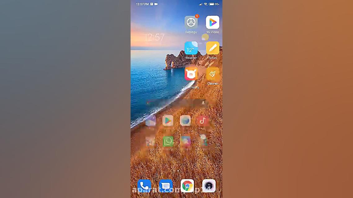 آموزش کشویی کردن برنامه ها در...
