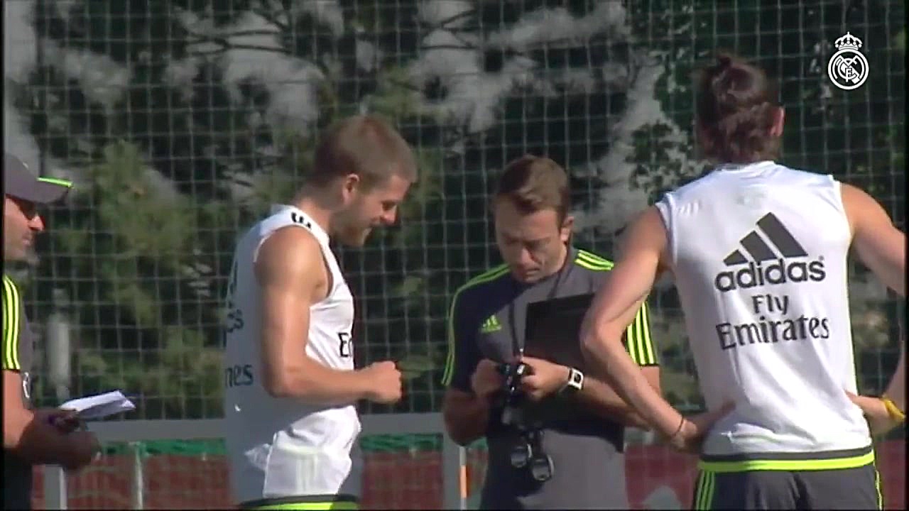 تمرینات امروز رئال مادرید