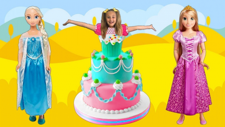 ساشا و جشن تولد با لباس کیک شگ...