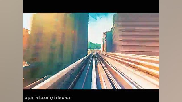ویدیو با کیفیت فوتیج حرکت مترو...