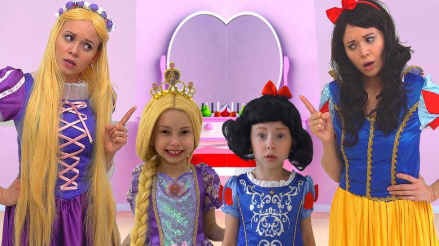 نمایش پرنسس راپنزل و سفیدبرفی