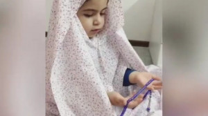 درد و دل دختربچه با خدا دردودل...
