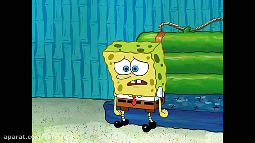 دانلود کارتون باب اسفنجی  بوسه...