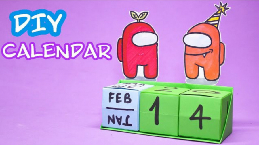 ساخت تقویم ۲۰۲۱ با کاغذ