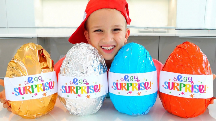 چالش شگفت انگیز تخم های شکلاتی...