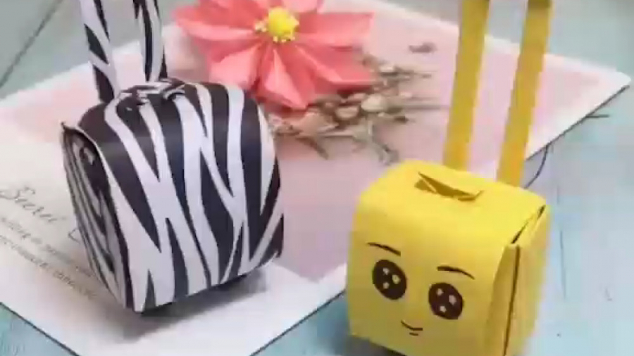 آموزش چمدان کاغذی با مزه (اوری...