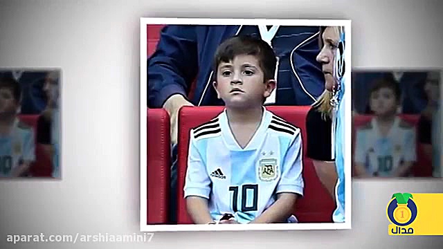 مقایسه پسر رونالدو و مسی