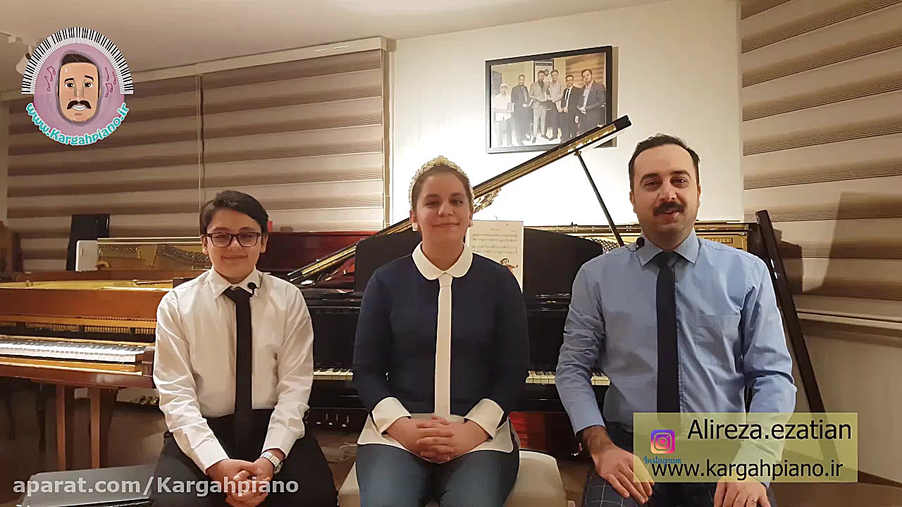 جلسه هشتم اموزش پیانو (اچاکاتو...