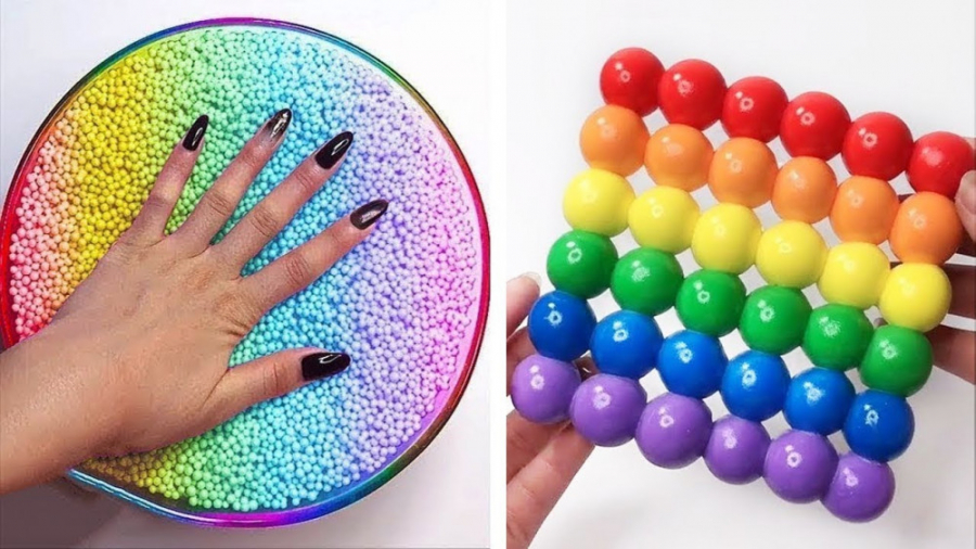 بازی و مخلوط اسلایمهای مختلف...