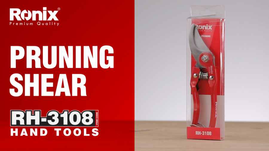 آنباکسینگ قیچی باغبانی رونیکس...