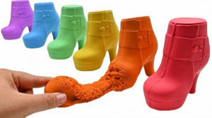 ساخت چکمه با ماسه های متحرک