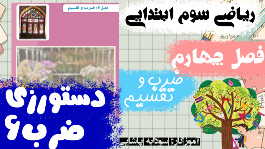 آموزش دست ورزی ضرب 6 ریاضی سوم...