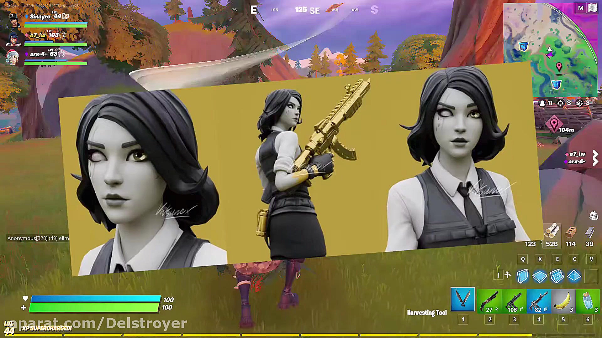 ورود لارا کرافت به جهان فورتنا...