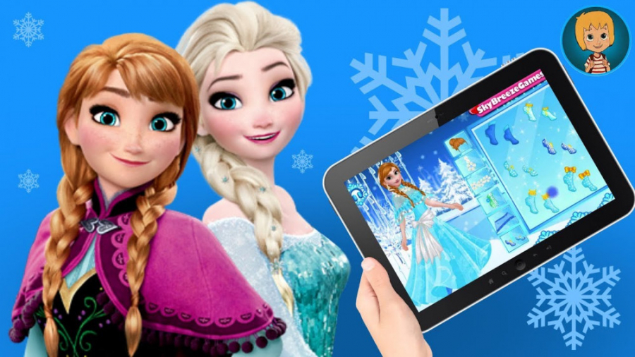 میکاپ و لباس برای السا