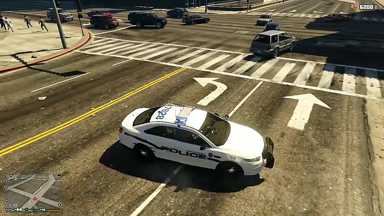 مود پلیس بازی gta v : پلیس کشو...