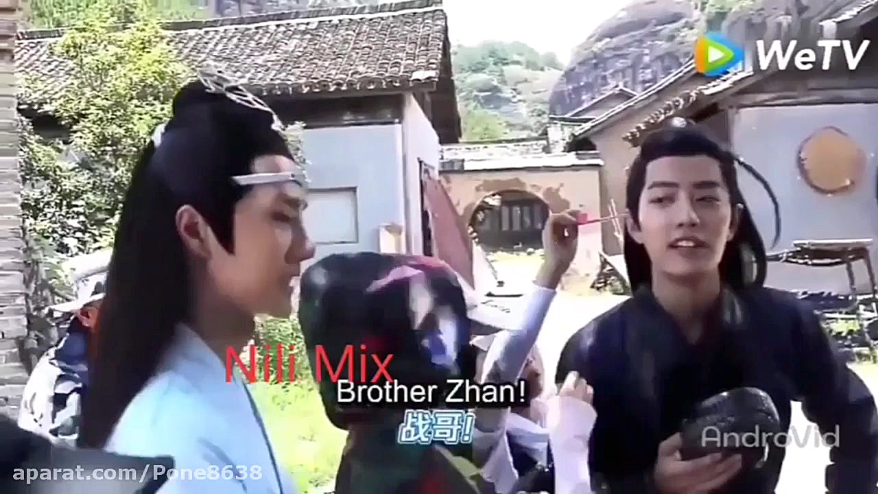 پشت صحنه جالب و خنده دار از سر...