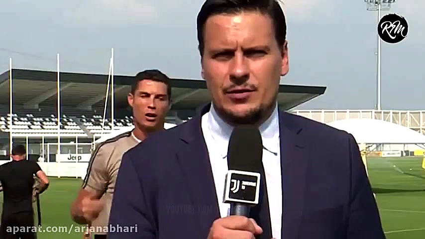 صحنه های فان با کریستنیانو رون...