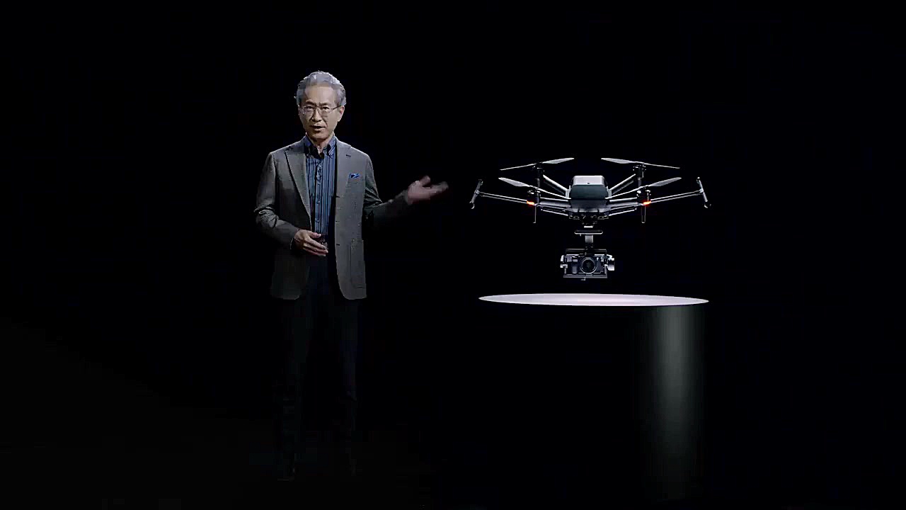 ویدیو رونمایی طراحی پهپاد سونی...
