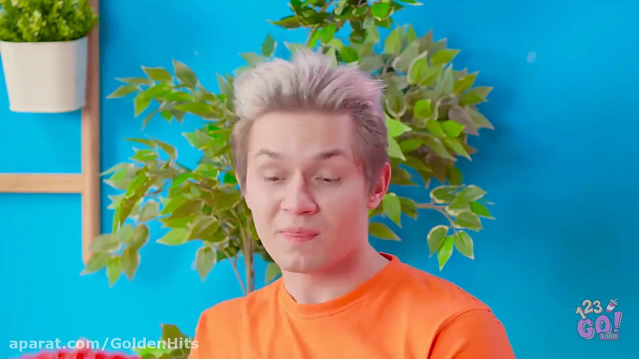 فان و سرگرمی  چالش غذایی باحال...