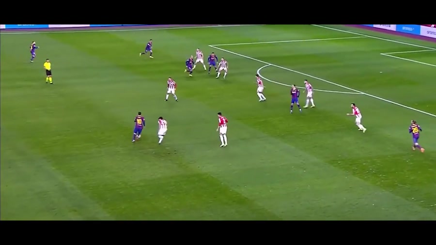 صحنه اخراج لئو مسی مقابل بیلبا...