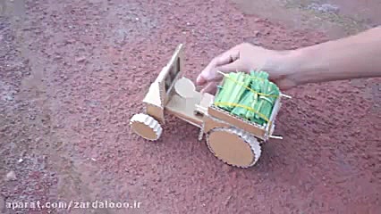 اموزش ساخت کاردستی با کارتون