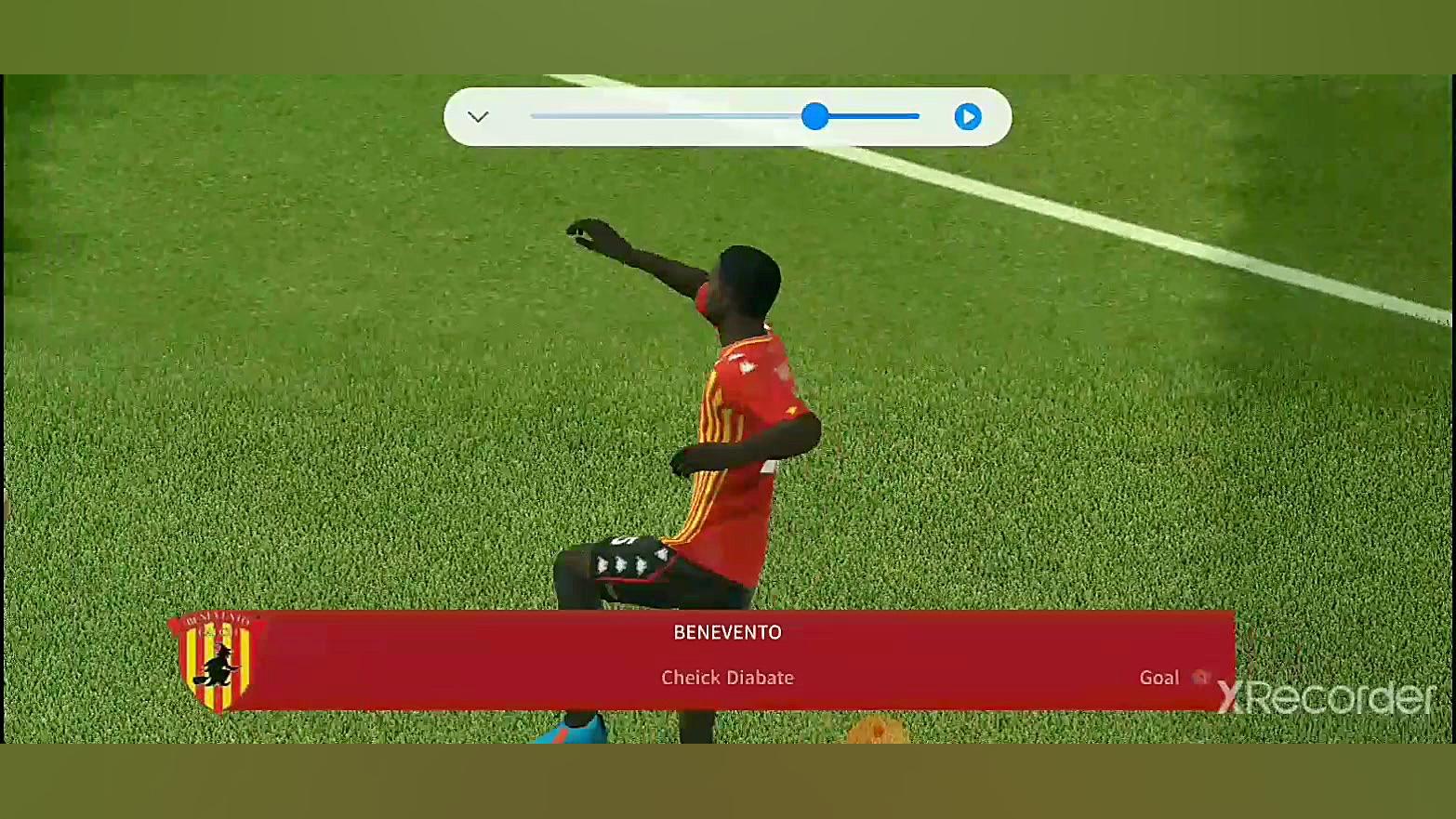 گل دیاباته در دریم لیگ