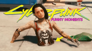 لحظات فان بازی Cyberpunk 2077...