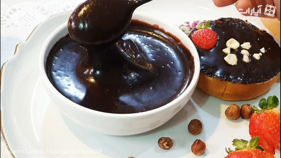 طرز تهیه نوتلا خانگی نازگل (شک...