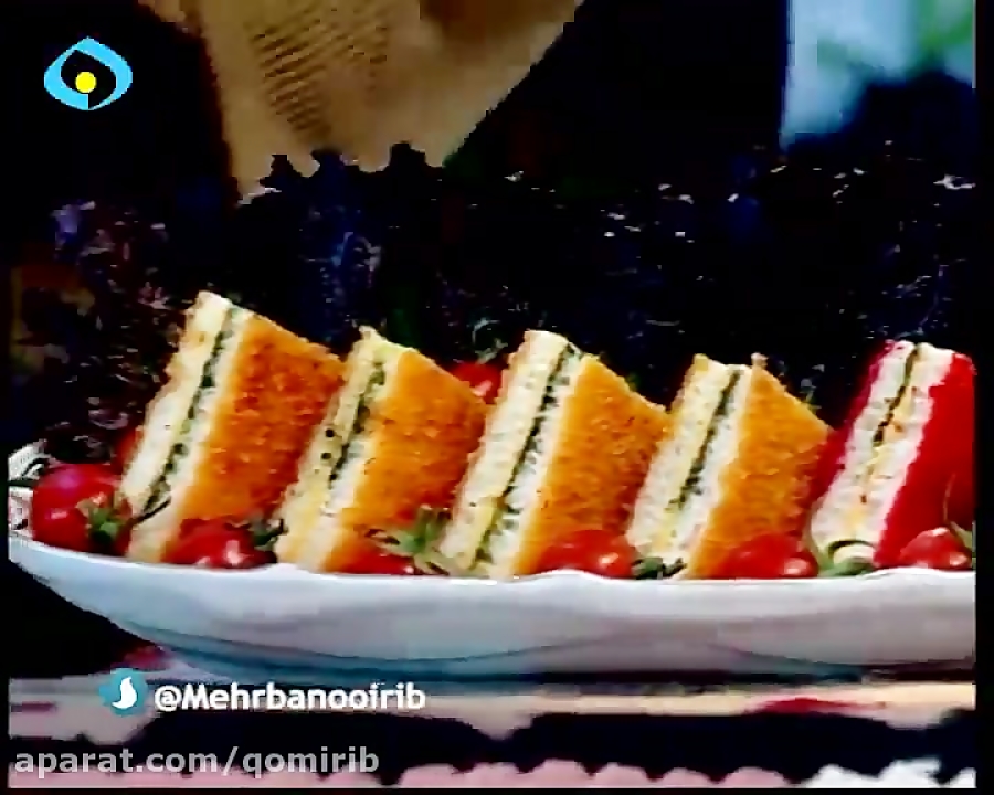 آشپزی: فرنچ تست اسفناج