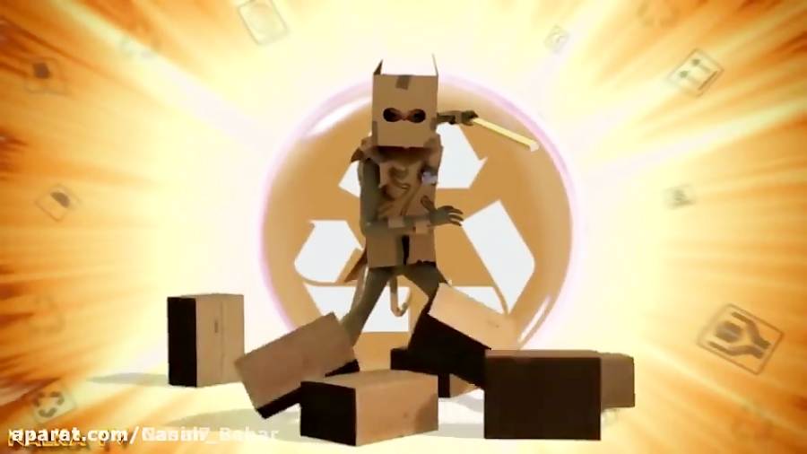 تبدیل کت نوار به مرد کارتنی ::...