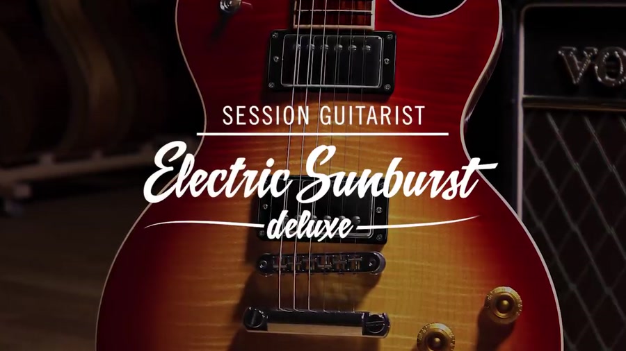 SESSION GUITARIST ELECTRIC SUNBURST DELUXE