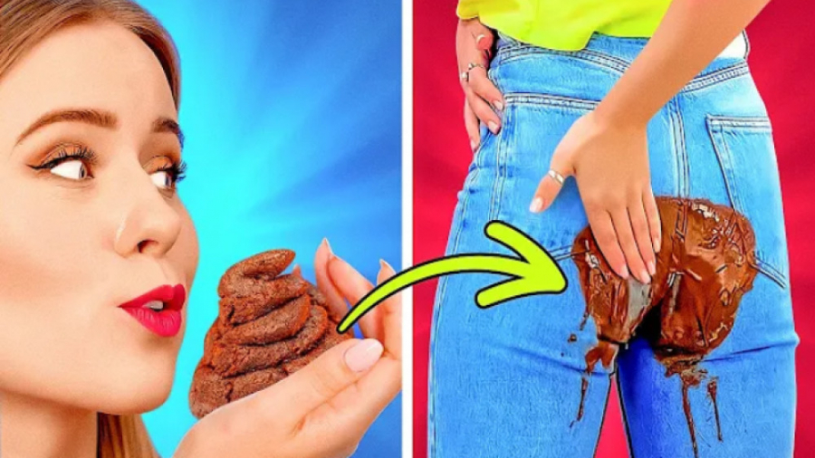 شوخی های خنده دار با خوراکی ها...