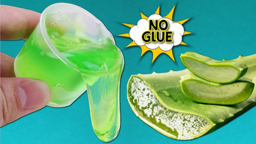 آموزش اسلایم بدون بوراکس  الوئ...