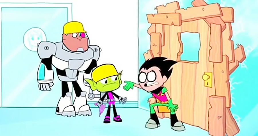 انیمیشن تیتان های نوجوان به پی...