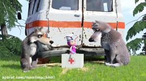 ماشا میشا آقاخرسه  کارتون ماشا...